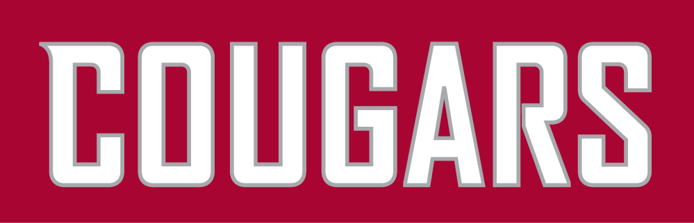 Washington State Cougars 2011-Pres Wordmark Logo vinyl decal